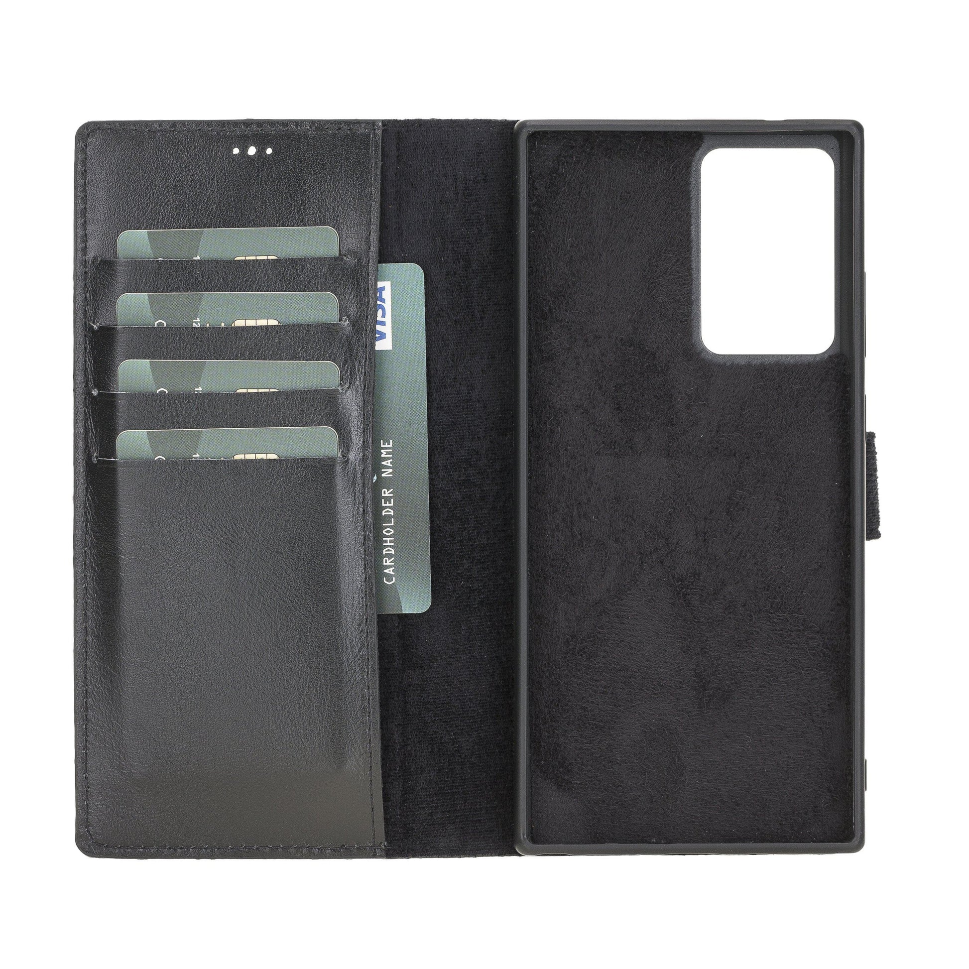 Samsung Galaxy Note 20 Ultra Leather Wallet Case Detachable RFID – Magic Mizuri Leather