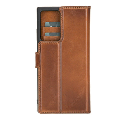 Samsung Galaxy Note 20 Ultra Leather Wallet Case Detachable RFID – Magic Mizuri Leather