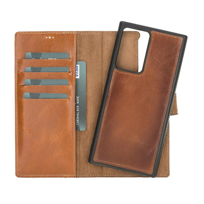 Samsung Galaxy Note 20 Ultra Leather Wallet Case Detachable RFID – Magic Mizuri Leather