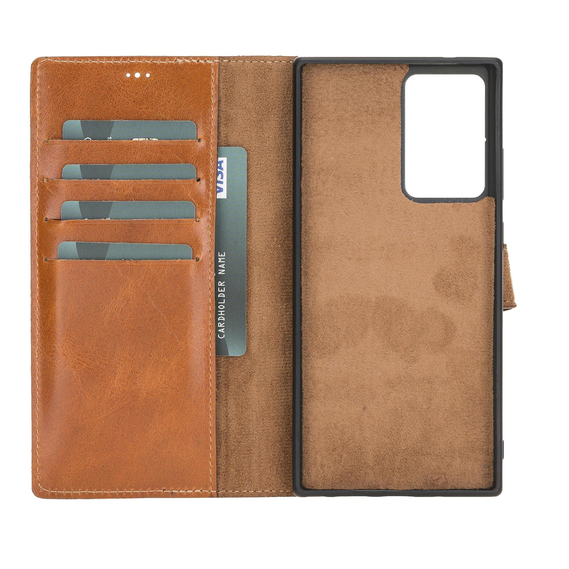 Samsung Galaxy Note 20 Ultra Leather Wallet Case Detachable RFID – Magic Mizuri Leather