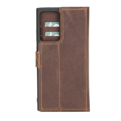 Samsung Galaxy Note 20 Ultra Leather Wallet Case Detachable RFID – Magic Mizuri Leather
