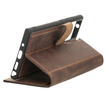 Samsung Galaxy Note 20 Ultra Leather Wallet Case Detachable RFID – Magic Mizuri Leather