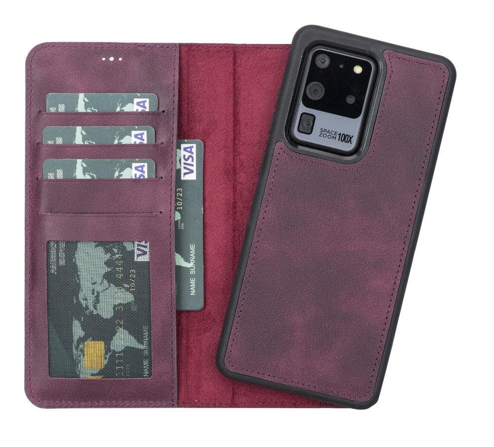 Samsung Galaxy S20 FE Leather Wallet Case Detachable RFID – Magic Mizuri Leather