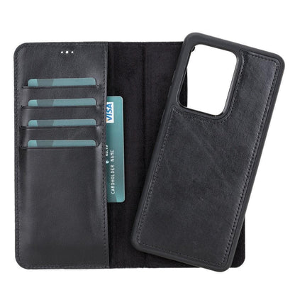 Samsung Galaxy S20 FE Leather Wallet Case Detachable RFID – Magic Mizuri Leather