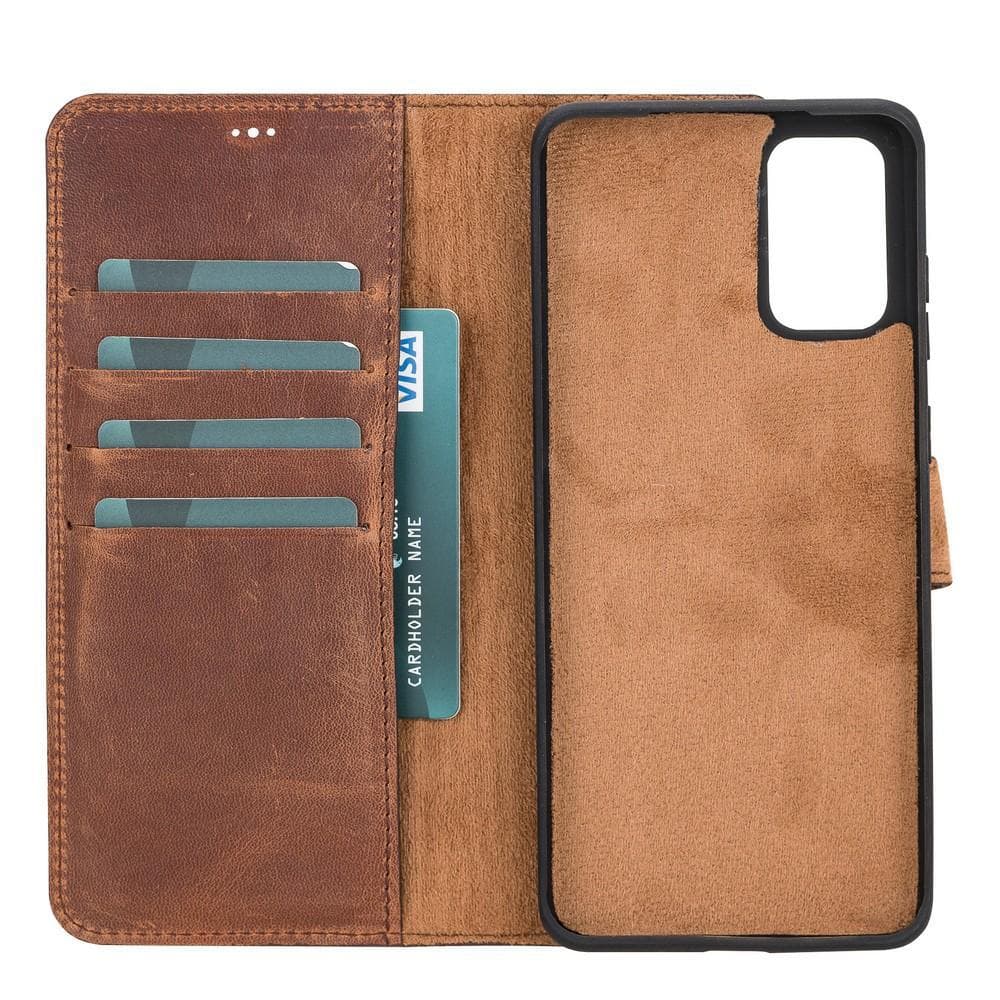 Samsung Galaxy S20 FE Leather Wallet Case Detachable RFID – Magic Mizuri Leather