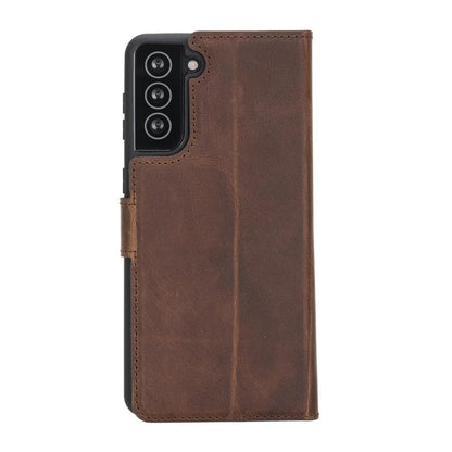 Samsung Galaxy S21 Plus Leather Wallet Case Detachable RFID – Magic Mizuri Leather