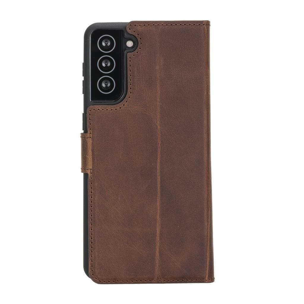 Samsung Galaxy S21 Leather Wallet Case Detachable RFID – Magic Mizuri Leather