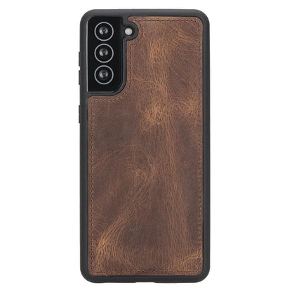 Samsung Galaxy S21 Plus Leather Wallet Case Detachable RFID – Magic Mizuri Leather