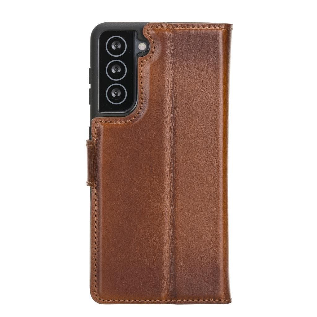 Samsung Galaxy S21 Plus Leather Wallet Case Detachable RFID – Magic Mizuri Leather
