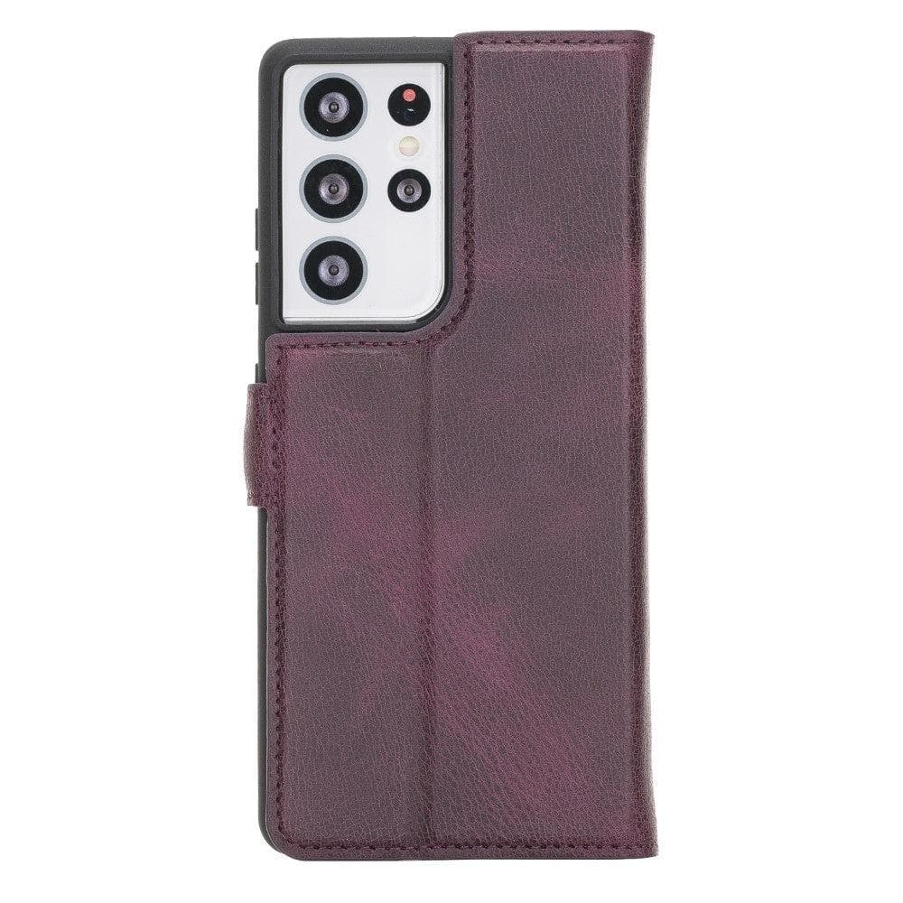 Samsung Galaxy S21 Leather Wallet Case Detachable RFID – Magic Mizuri Leather