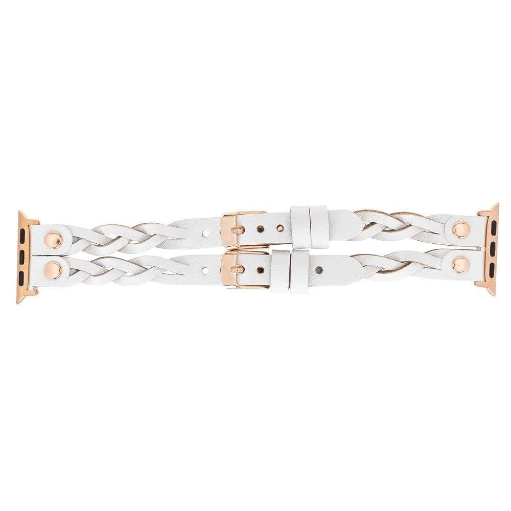 York Leather Apple Watch Double Band Mizuri Leather