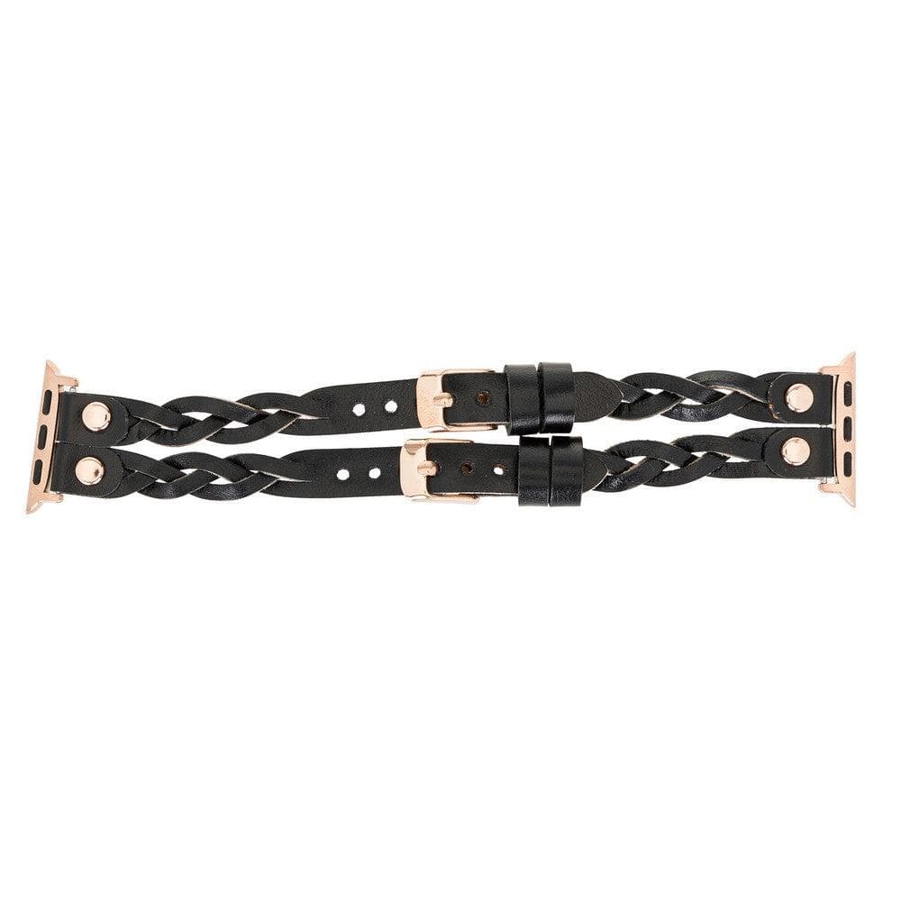 York Leather Apple Watch Double Band Mizuri Leather