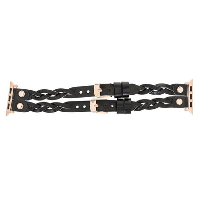 York Leather Apple Watch Double Band Mizuri Leather