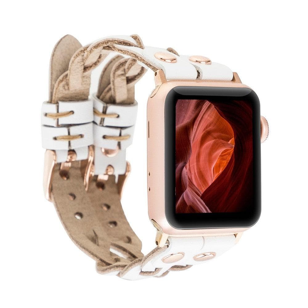 York Leather Apple Watch Double Band Mizuri Leather