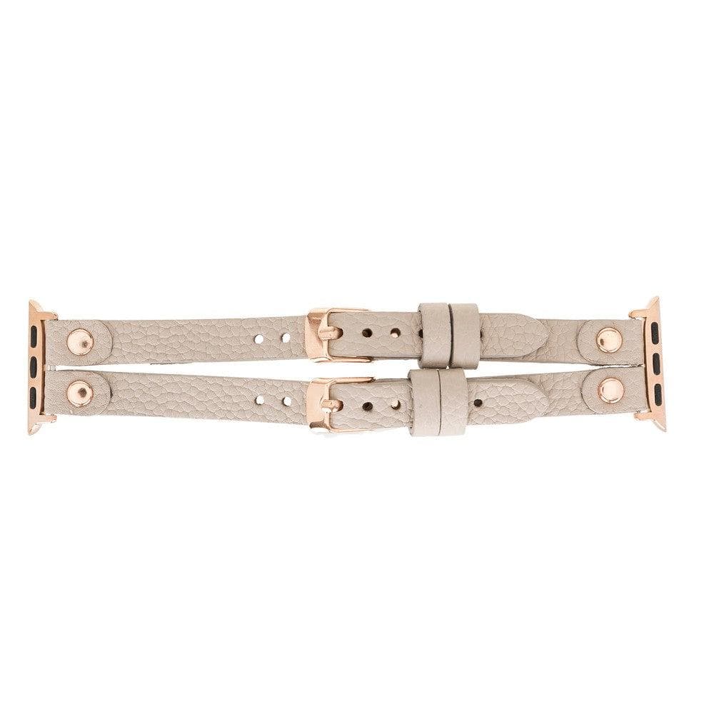 Ely Leather Apple Watch Double Band Mizuri Leather