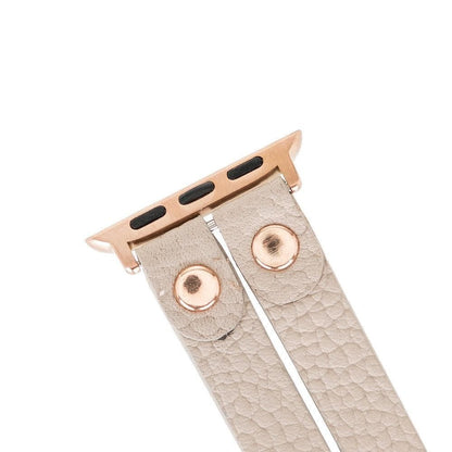 Ely Leather Apple Watch Double Band Mizuri Leather