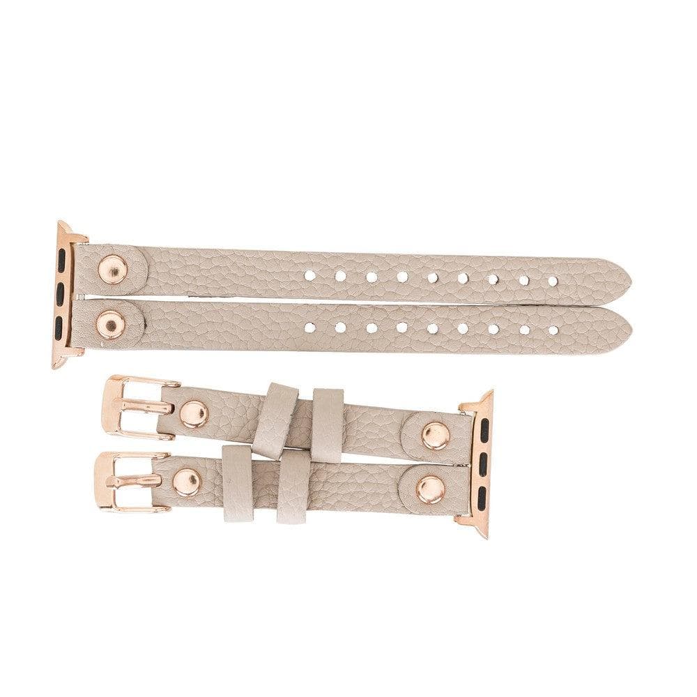 Ely Leather Apple Watch Double Band Mizuri Leather