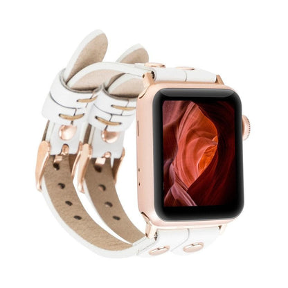 Ely Leather Apple Watch Double Band Mizuri Leather