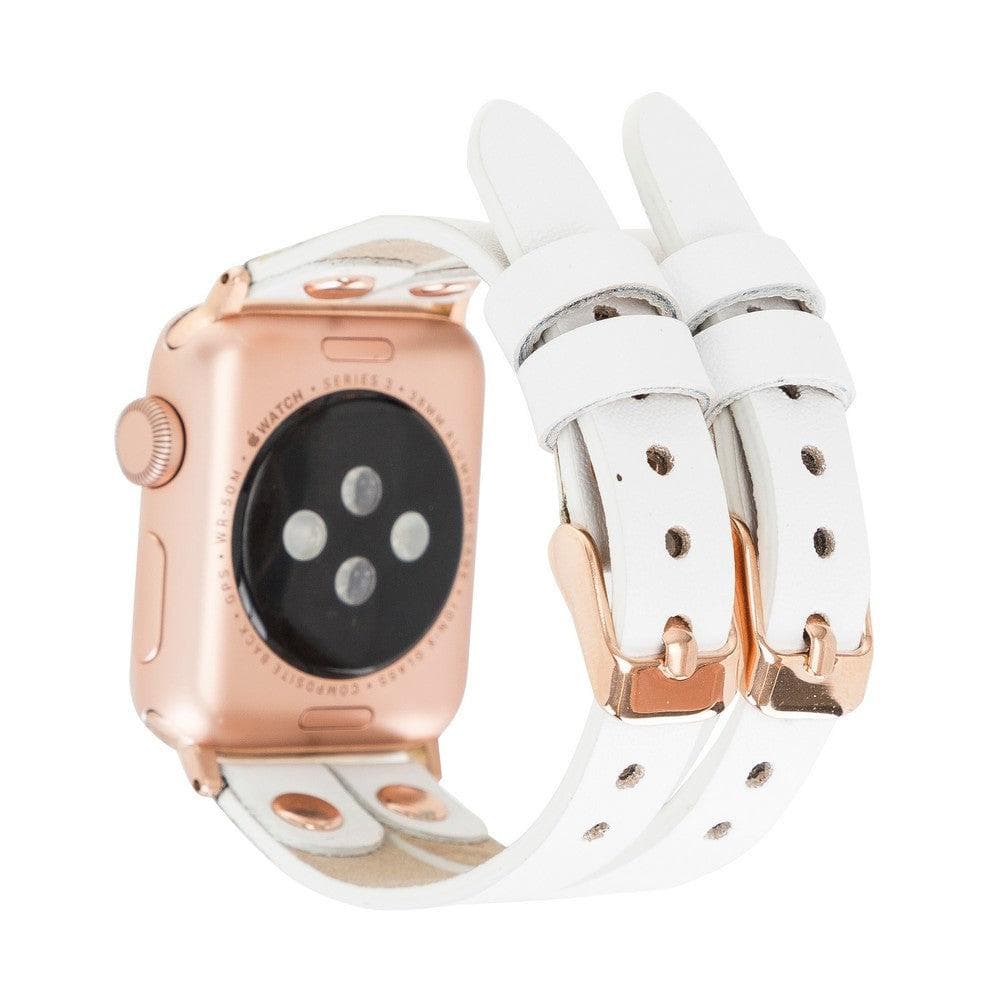 Ely Leather Apple Watch Double Band Mizuri Leather