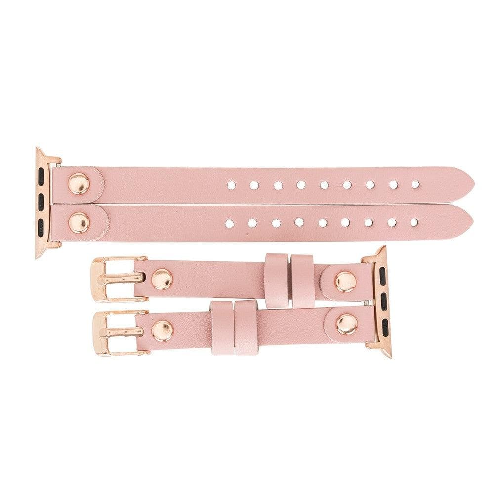 Ely Leather Apple Watch Double Band Mizuri Leather