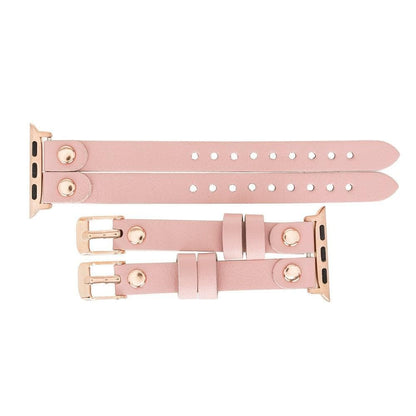Ely Leather Apple Watch Double Band Mizuri Leather