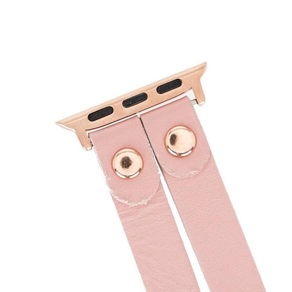 Ely Leather Apple Watch Double Band Mizuri Leather