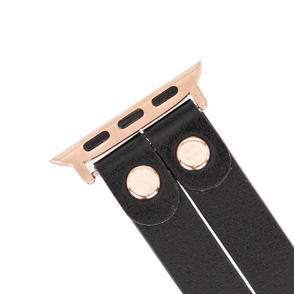 Ely Leather Apple Watch Double Band Mizuri Leather