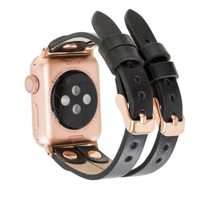 Ely Leather Apple Watch Double Band Mizuri Leather