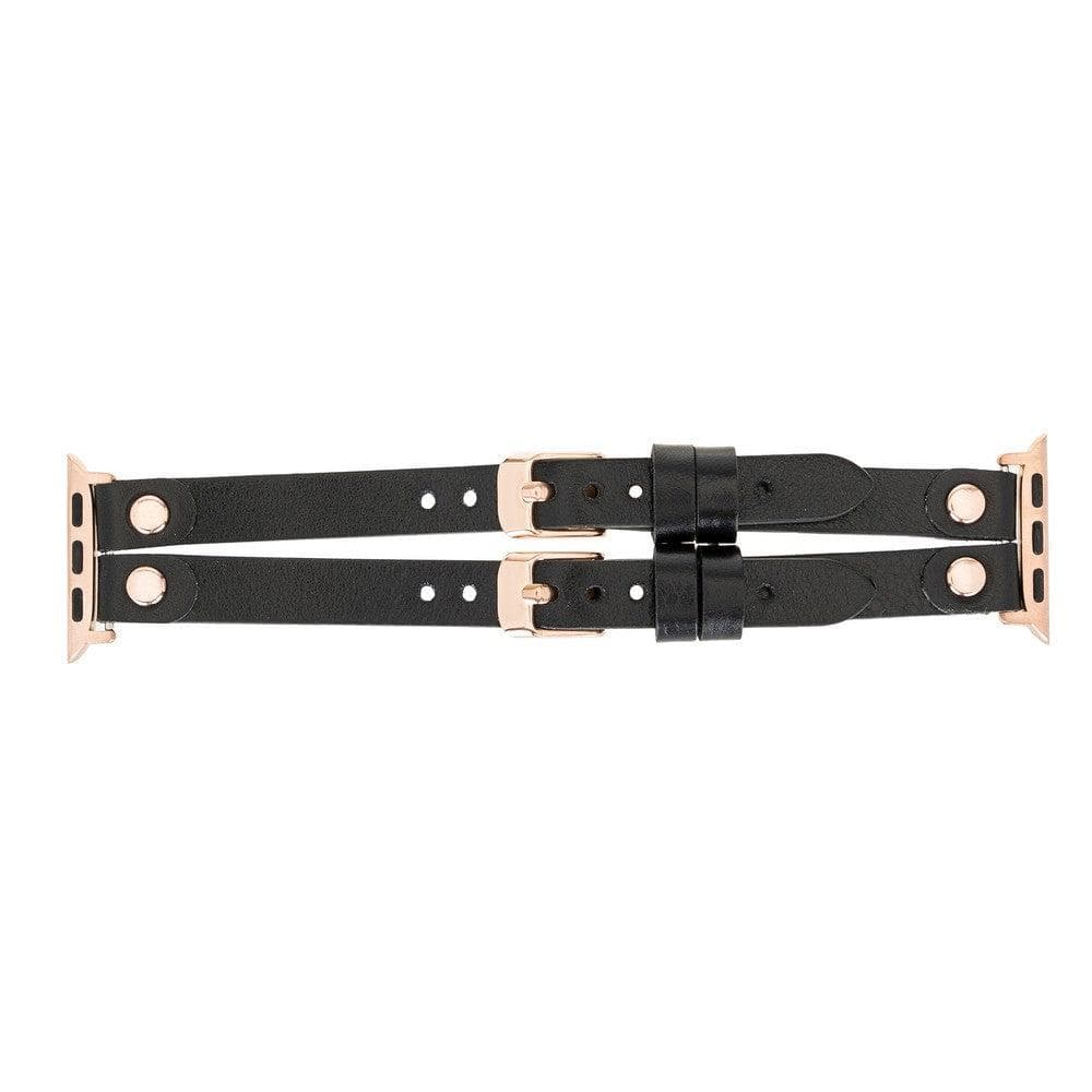 Ely Leather Apple Watch Double Band Mizuri Leather