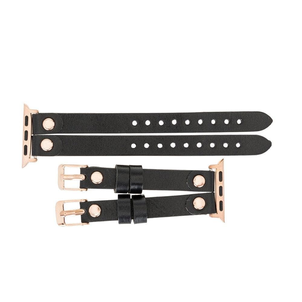 Ely Leather Apple Watch Double Band Mizuri Leather