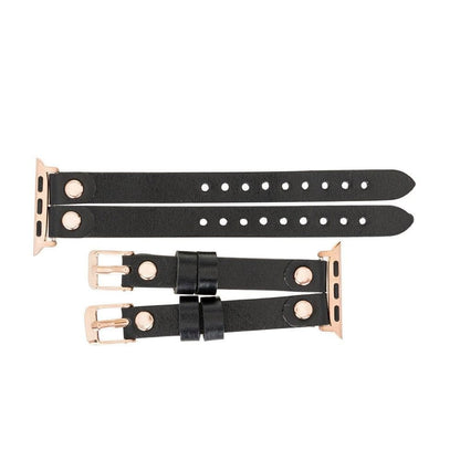Ely Leather Apple Watch Double Band Mizuri Leather