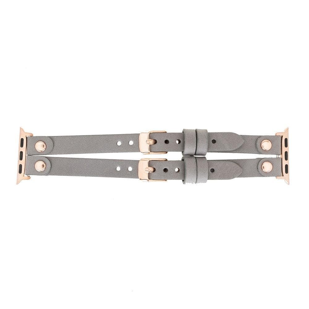 Ely Leather Apple Watch Double Band Mizuri Leather