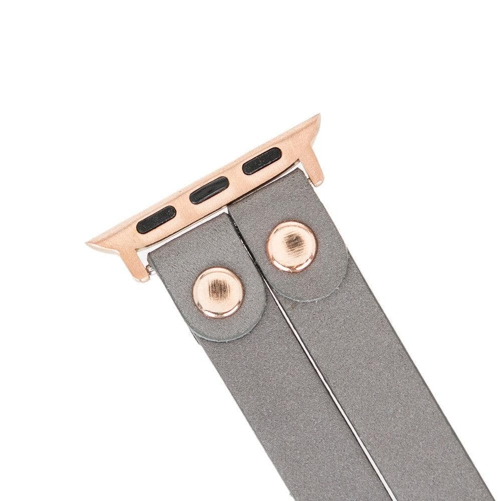 Ely Leather Apple Watch Double Band Mizuri Leather