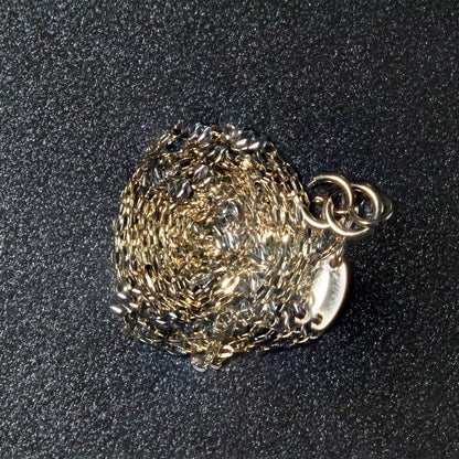 Diamond Cut Bead Links Pendant Chain in 14k Two Tone Gold (3.5mm) Bids.com