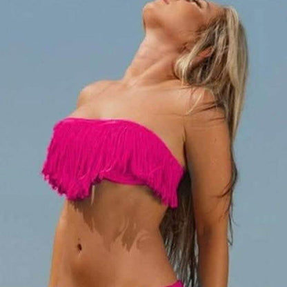 2-Piece: Fashion Fringe Bikini Swimwear DailySale