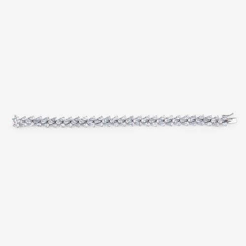 14.11 Carat Genuine Aquamarine .925 Sterling Silver Bracelet Bids.com