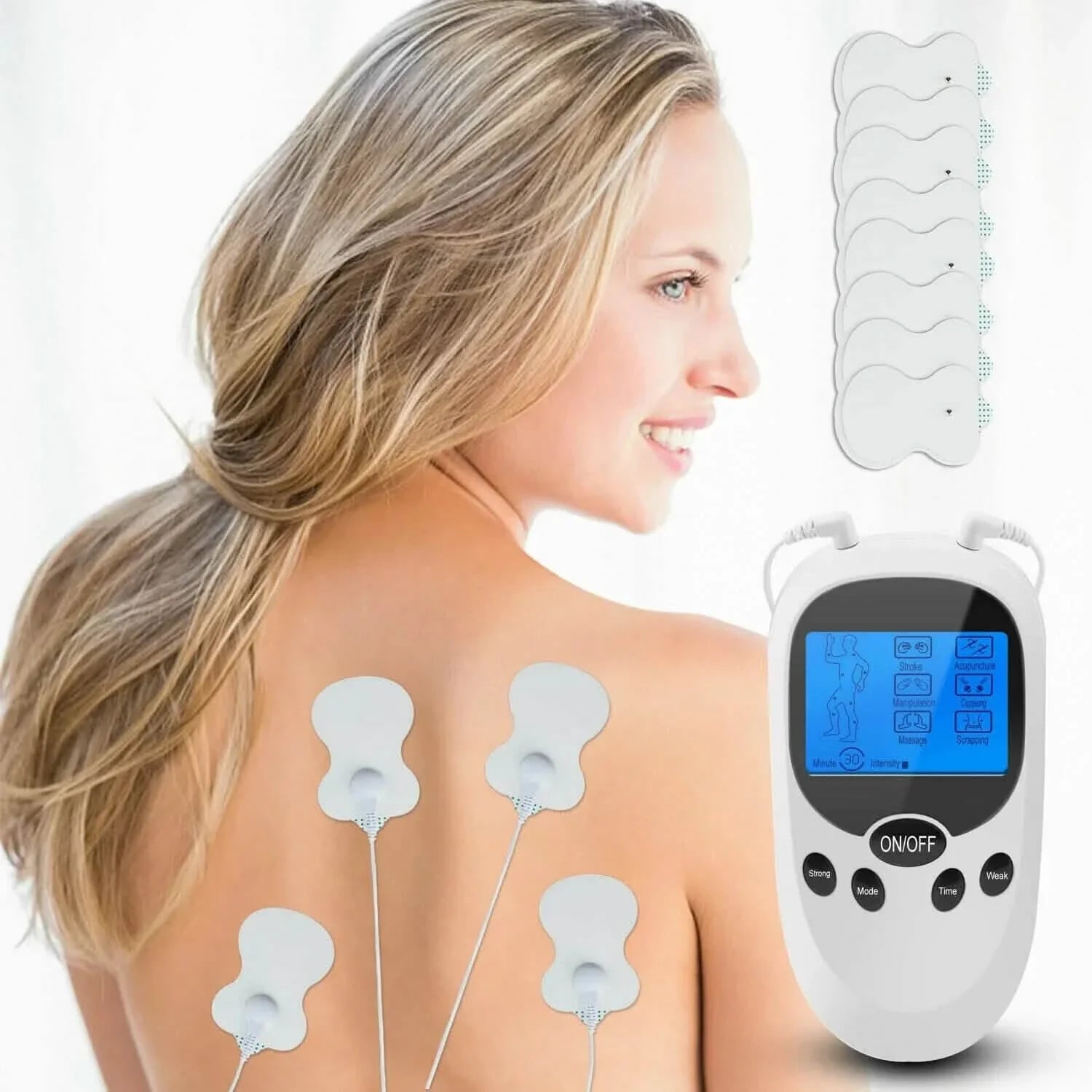 Portable Muscle Stimulator – TENS Device for Pain Relief DailySale