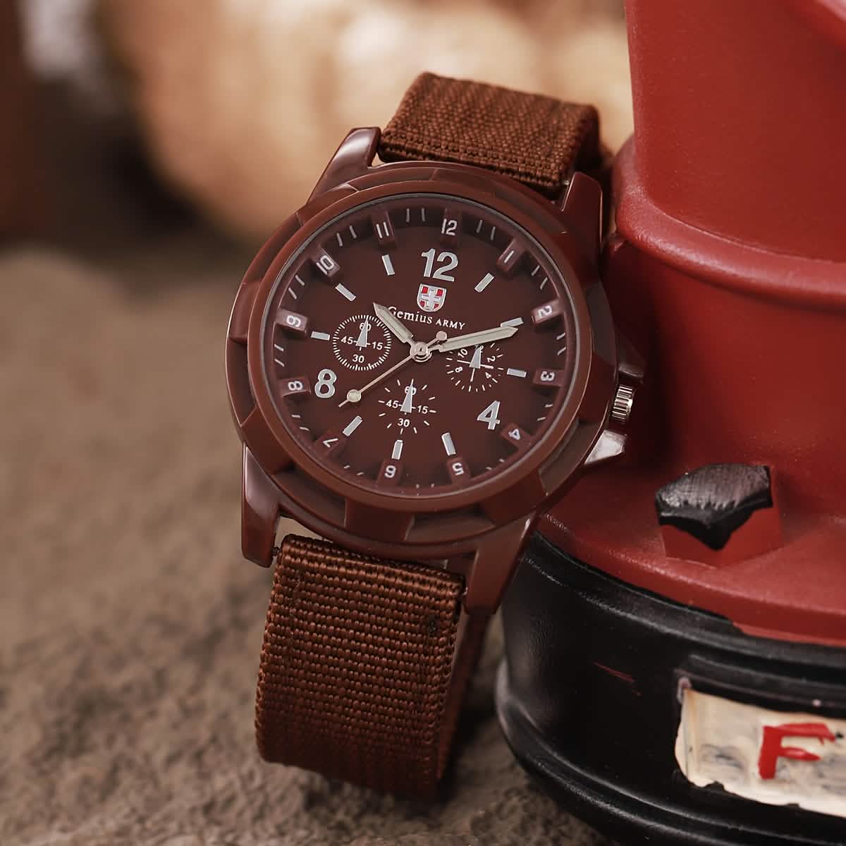 Men's Nylon Casual Sport Quartz Wrist Watch DailySale