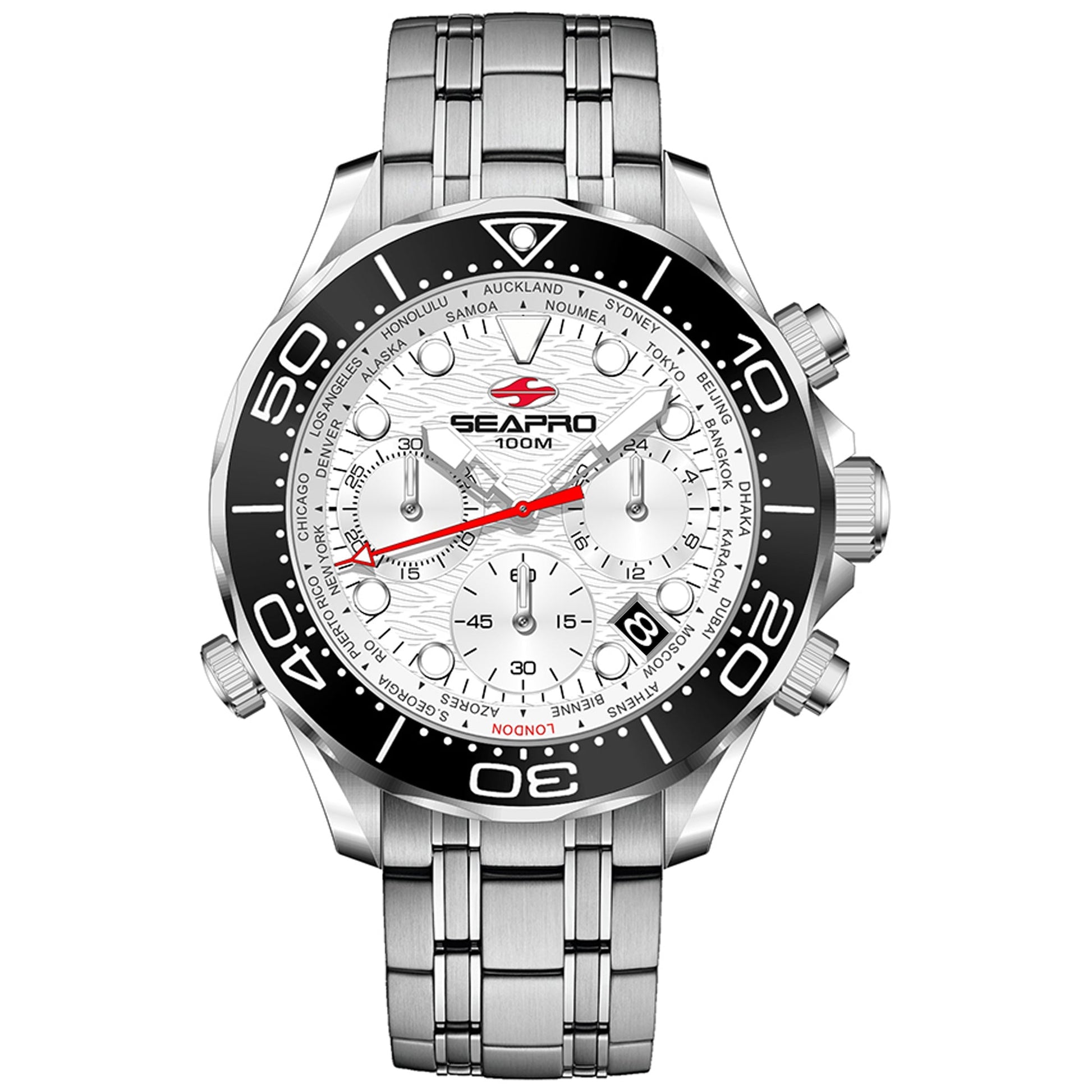 Seapro Men's Mondial Timer Bids.com