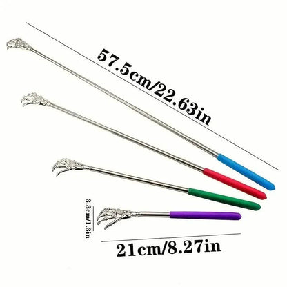 Retractable Back Itching Device – Stainless Steel Claw Massager for Relaxing the Back DailySale