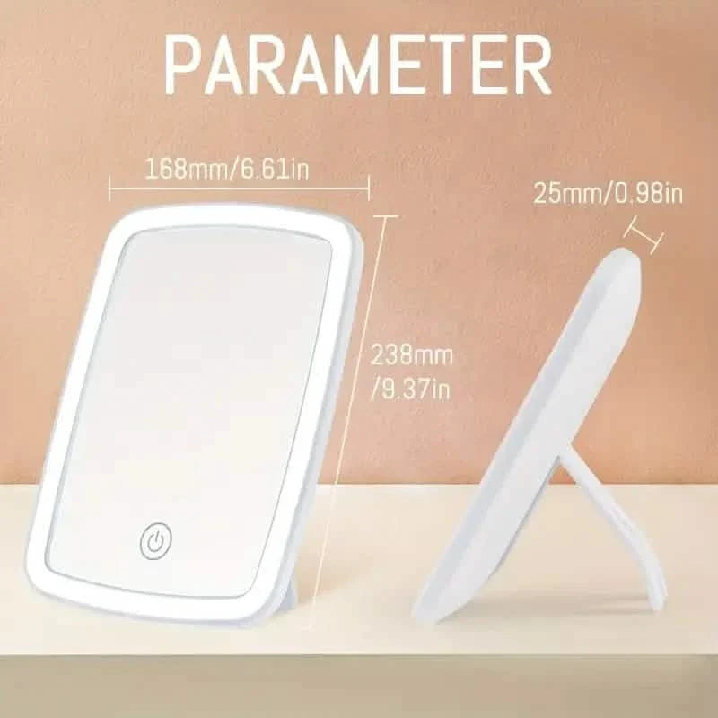 Makeup Mirror with Lights – USB Rechargeable DailySale