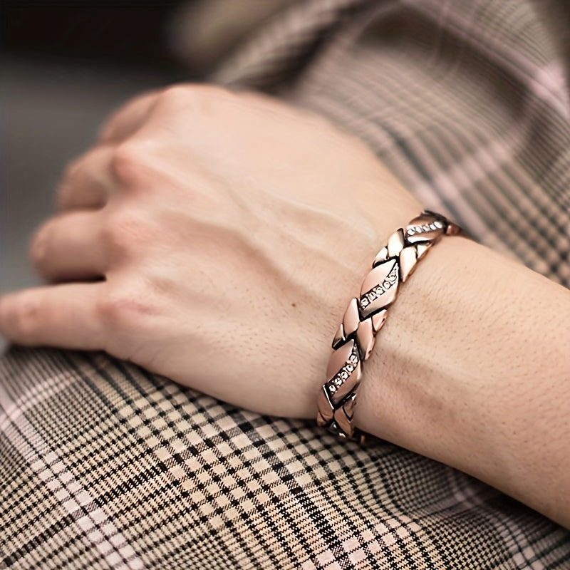 Magnetic Energy Therapy Pain Relief Copper Bracelet For Men And Women DailySale