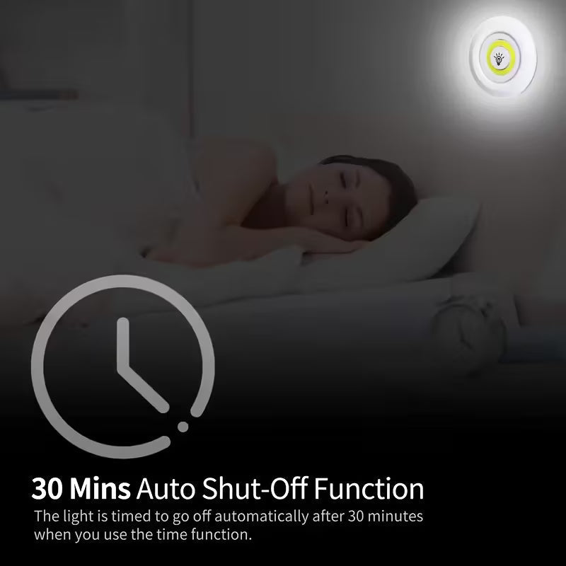 5pcs Smart Wireless LED Under-Cabinet Lights – Remote Control DailySale