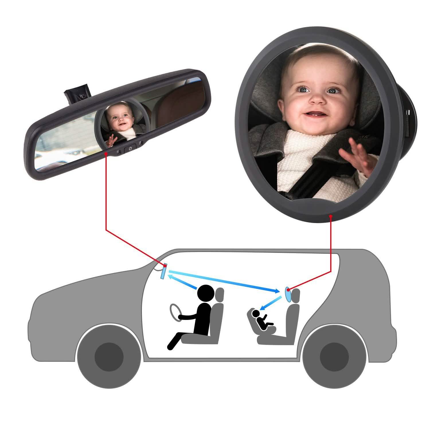 Baby Back Seat Car Mirror DailySale