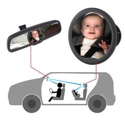 Baby Back Seat Car Mirror DailySale