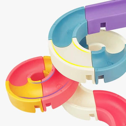 Baby Bath Toys DIY Marble Race Run Assembling Track DailySale