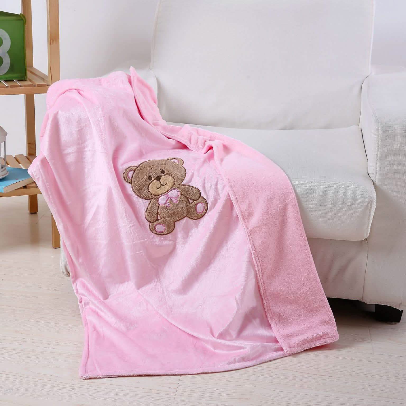 Baby Blanket Teddy Bear DailySale