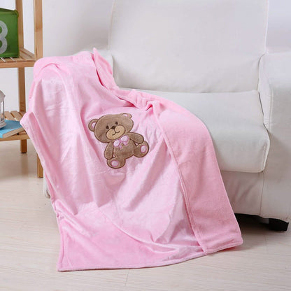 Baby Blanket Teddy Bear DailySale