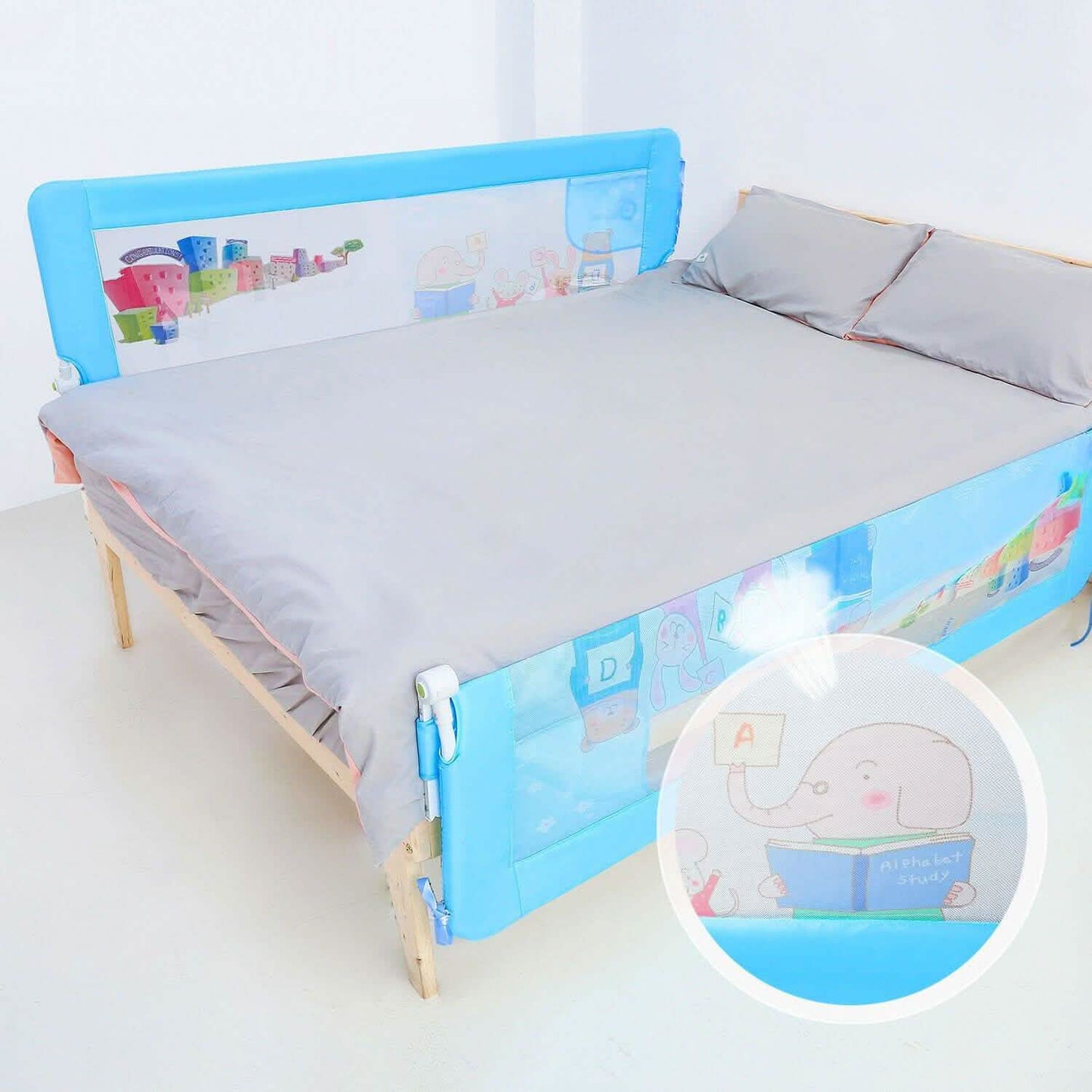 Baby Child Toddler Safety Bed Rail Anti Falling Bed Guard DailySale