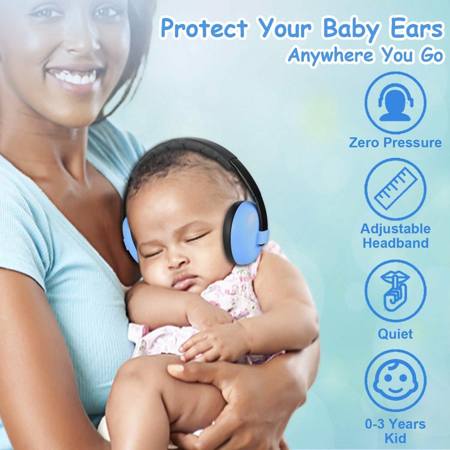 Baby Earmuffs Hearing Protection DailySale
